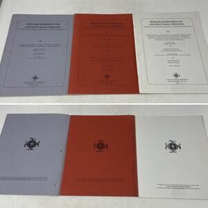 Lot of 3 Volumes Research Reports on Ancient Maya Writing 47, 48 49 50, 51a